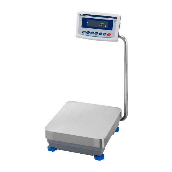 A&D Apollo Precision Balance 42,000 g x 0.5 g, 15.2 x 13.5 pan, swing arm display, IP65, internal cal GX-42001L - main