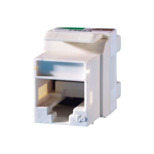 Ortronics TECHCHOICE 1-PORT MOD JACK 110, T568A/B CAT 5E KEYSTONE JACK KS5EA-88 - main