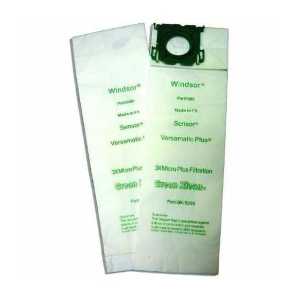 Green Klean GK-5300 Triple Layer Replacement Vacuum Bags - 10 per Case - Case of 10 GK-5300 - main