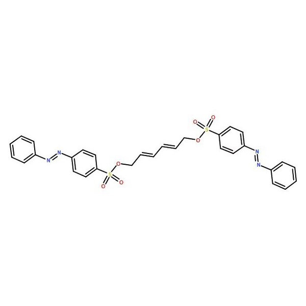 Ak Scientific 2, 4-Hexadiyne-1, 6-diol bis(azobenzene-4-sulfonate) (100mg), CAS 78991-75-0 5335AL-100mg - main
