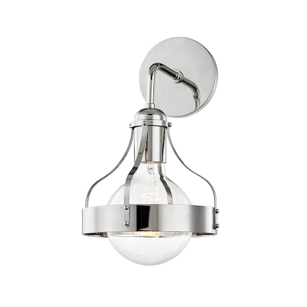Mitzi Violet 1 Light Wall Sconce 36 In. Polished Nickel H271101-PN - main