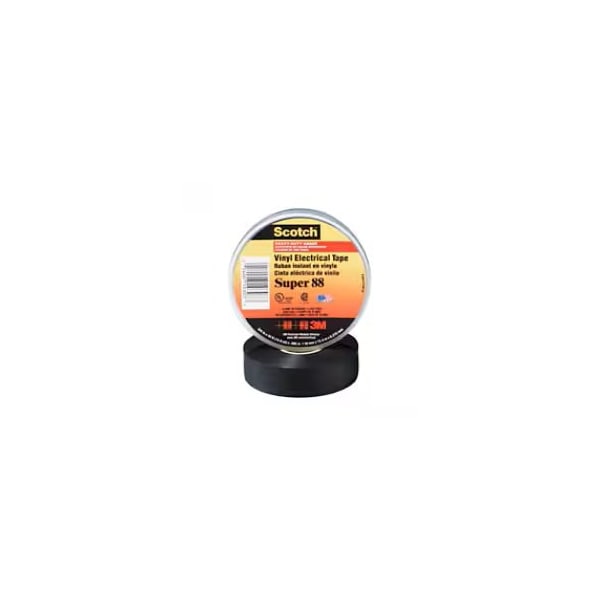 3M ElectricalTape, Black, 14-5/8ydL, 3/4inW 10307 - main