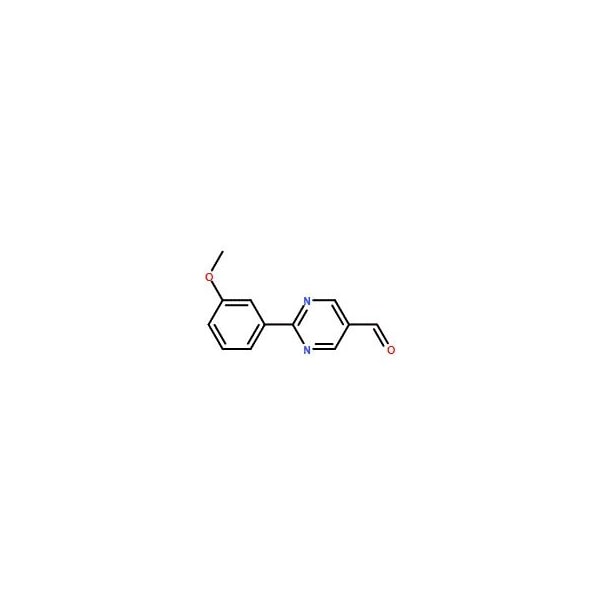 Ak Scientific 2-(3-Methoxyphenyl)pyrimidine-5-carboxaldehyde (1g), CAS 1119398-70-7 X8989-1g - main
