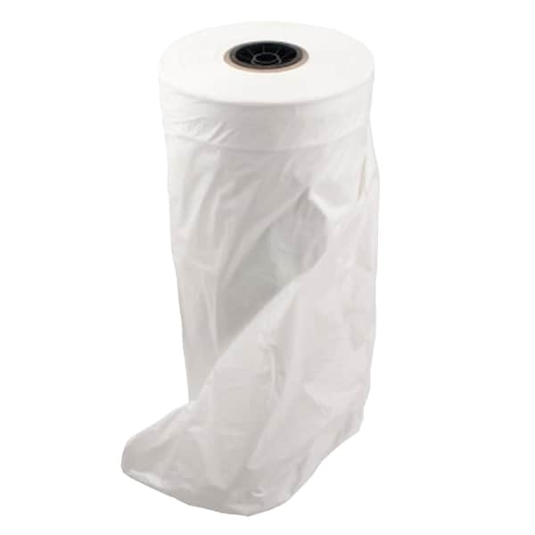 Nahanco Poly Bags, 36"H x 21"W x 3"D, White, 500 PK W336 - main