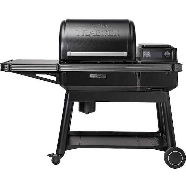 Traeger Ironwood Pellet Grill, 396 sq-in Primary Cooking Surface, 220 sq-in Secondary Cooking Surface, Black TFB61RLG - main