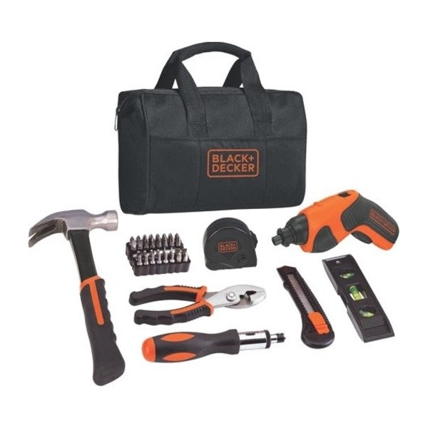 Black & Decker 4V MAX* Lithium Screwdriver and 42 pc Project Kit BDCS20PK - main