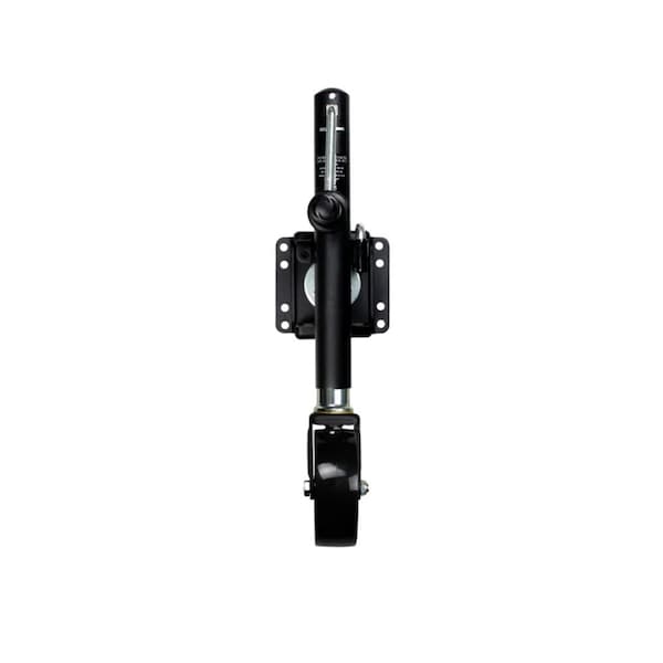 Powerwinch Select Series Jack - 1200lb, Bolt-On, Single Wheel, Carbon Black 21400-J-1200-B1-B-R - main