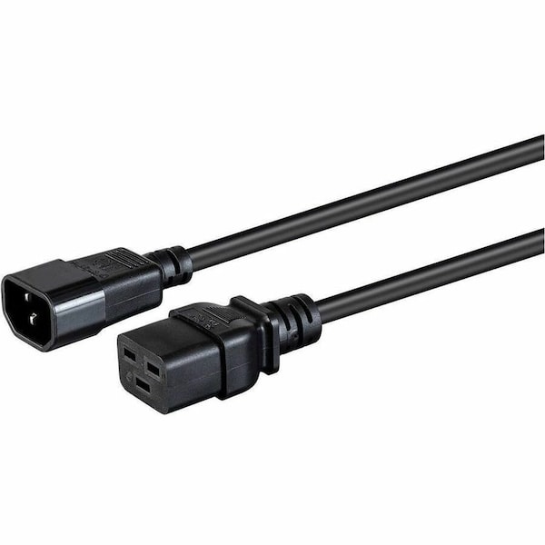 Monoprice Power Cord - IEC 60320 C14 to IEC 60320 C19_ 14AWG_ 15A_ SJT_ 100-250V 35135 - main