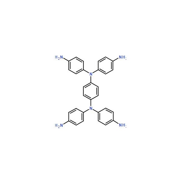 Ak Scientific N, N, N', N'-Tetrakis(4-aminophenyl)-1, 4-phenylenediamine (5g), CAS 3283-07-6 V5201-5g - main