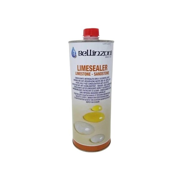 Bellinzoni Limesealer - 1 Liter - Water and Oil Proof Bonding and Antiresurfacing Agent for Weak Stones that T BLs1 - main