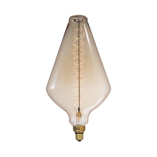 Bulbrite 60-Watt Diamond Incadescent Medium Base (E26) Grand Filament Light Bulb Nostalgic 2200k 137701 - main