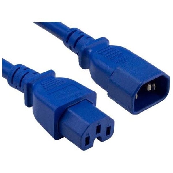 Enet C14 To C15 8Ft Blue Pwr Extension Cord C14C15-BL-8F-ENC - main