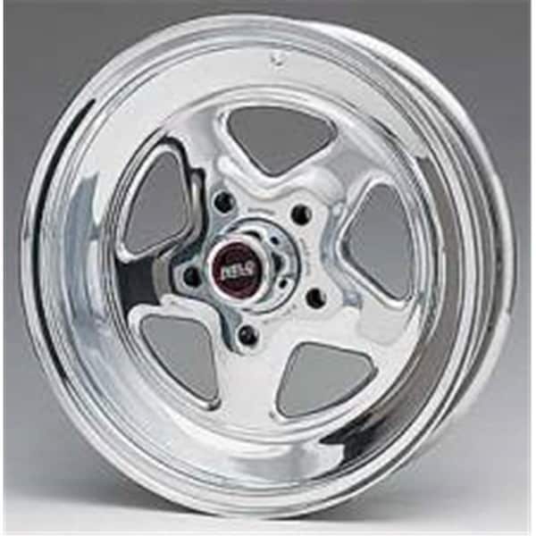 Weld Racing 15 x 4 in. 5 x 4.75 in. Bolt Circle 1.87 in. Back Spacing 10.75 lbs Pro Star Polished Wheel WEL96-54272 - main