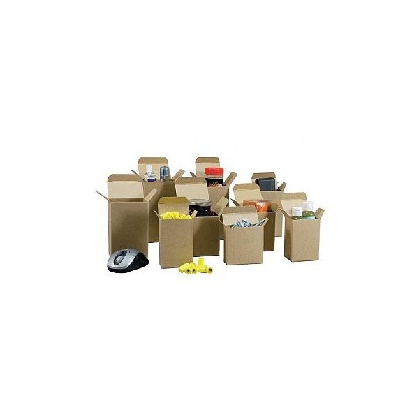 Bubblefast 50 3.5 x 1.25 x 3.5 Kraft Reverse Tuck Mailers, 50PK RT313-50 - main