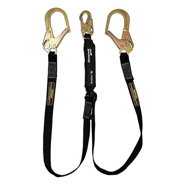 Honeywell Miller H500 Miller Welding Lanyard Double, 6 ft Length, Snap Hook, Steel, 400 lb Weight Capacity FPLWLL-TUS - main