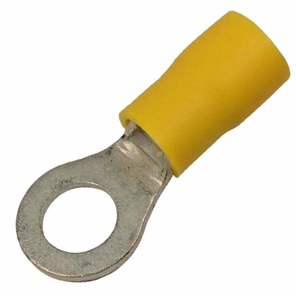 Pico Wiring Accessories Pico Vinyl-Insulated Ring Terminal, #10 Stud, 12-10 AWG Yellow, 14PK 1905KT - main