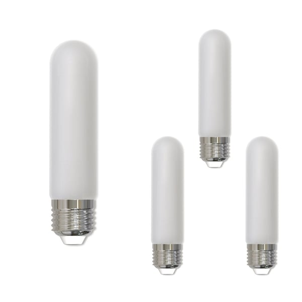 Bulbrite 40 Watt Equivalent T9 5'' Dimmable Medium Screw LED Light Bulb Soft White Light 3000K , 4PK 862834 - main