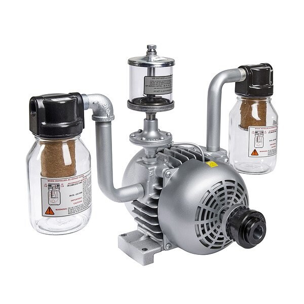 Gast 6/Skid Rotary Vane Pump - Sep Drive 2065-V2A - main