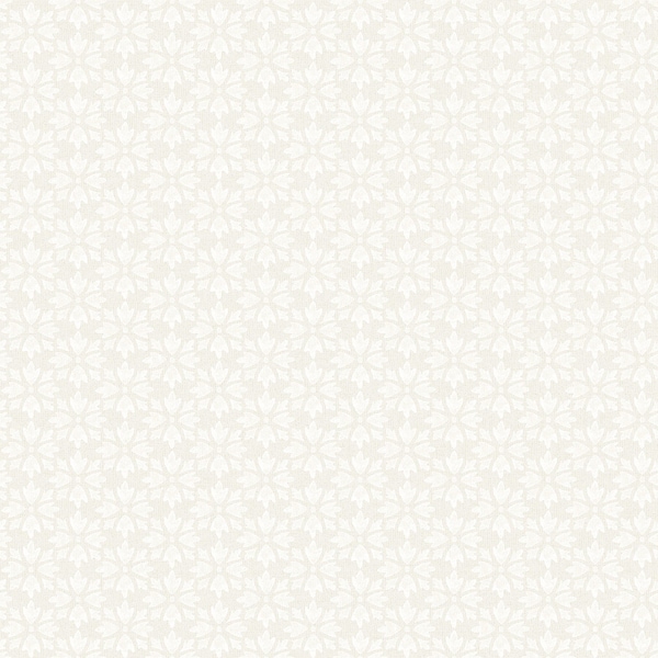 Chesapeake Phlox Beige Floral Stamp Wallpaper 4148-27453 - main