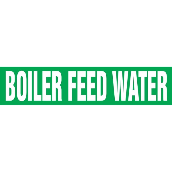 Accuform ASME ANSI PIPE MARKER BOILER FEED RPK171SSH - main