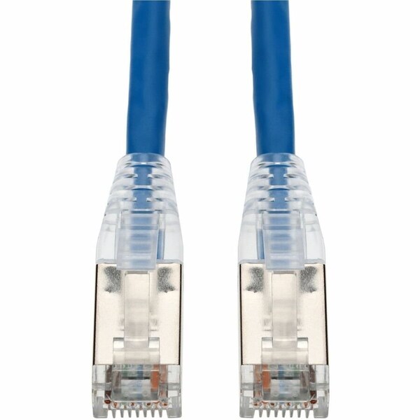 Add-On 20FT BLUE CAT 6 SHIELDED PVC ETHERNET CABLE SNAGLESS EASY CLEAR BOOT TAA RJ-45 M ADD-20FCAT6S-BE-TAA - main