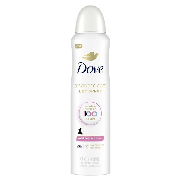 Dove Advanced Care Clear Finish Antiperspirant Deodorant Spray, 3.8 Ounce, 12PK 69672911 - main