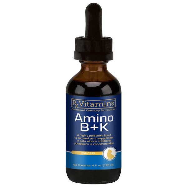 Rx Vitamins Amino B+K Solution, For Cats, 4 fl oz (120mL) 8220 - main