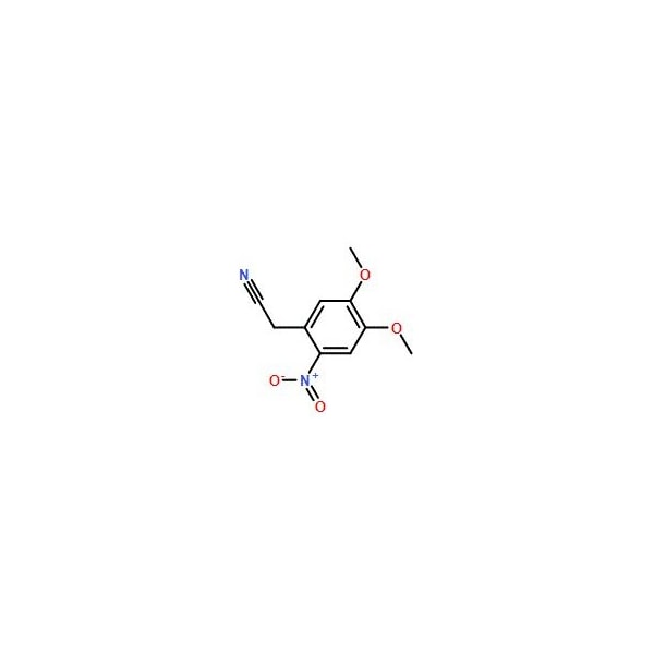 Ak Scientific 4, 5-Dimethoxy-2-nitrophenylacetonitrile (5g), CAS 17354-04-0 V3791-5g - main