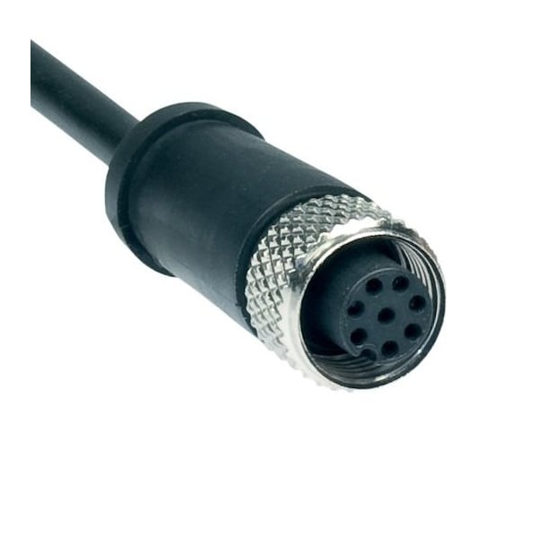 Schmersal Electronic safety sensors, A-K8P-M12-S-G-15M-BK-1-X-A-4-69-VA, 15, Pre-wired cable, 8-pole 103014823 - main