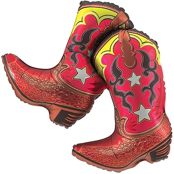 Loonballoon Farm Animals Balloons, 36 inch DANCING BOOTS LOON-LAB-85153-B-U - main