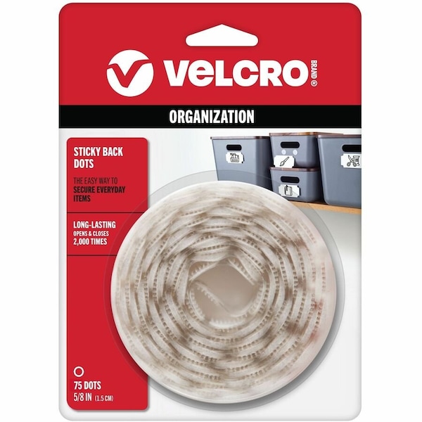 Velcro Brand Reclosable Fastener White 90090 - main