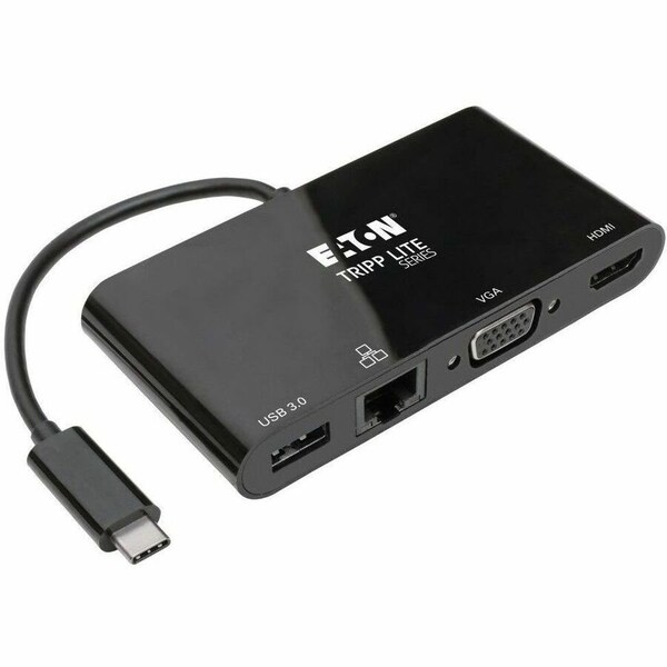 Tripp Lite USB 3.1 GEN 1 USB-C TO HDMI 4K ADAPTER WITH USB-A, USB-C PD CHARGING & GIGABIT E U444-06N-HV4GUB - main