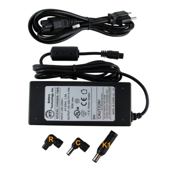 Battery Technology 90W Universal Ac Adapter For Dell AC-U90W-DL - main
