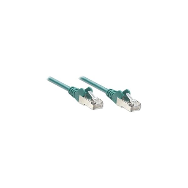 Intellinet Network Solutions 100 Ft Green Cat6 Snagless Patch Cable 342551 - main