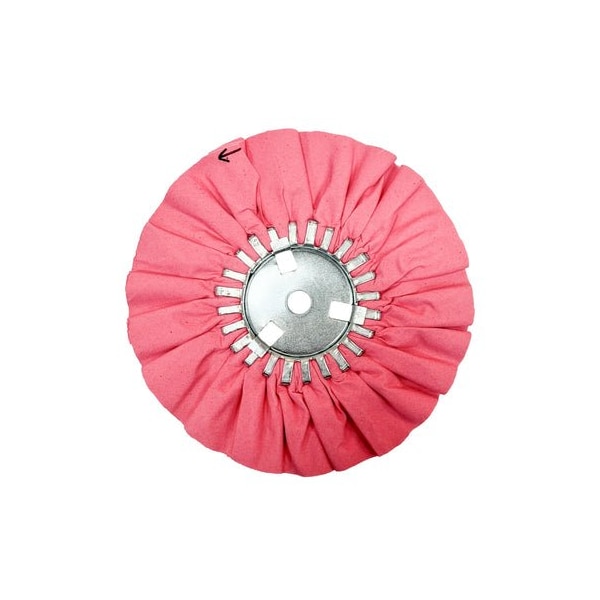Renegade Products Usa Airway Buffing Wheels, 9 Inch, Pink, 5/8" Center Plate FAW9X3X5/8N2-16P86PT2 - main
