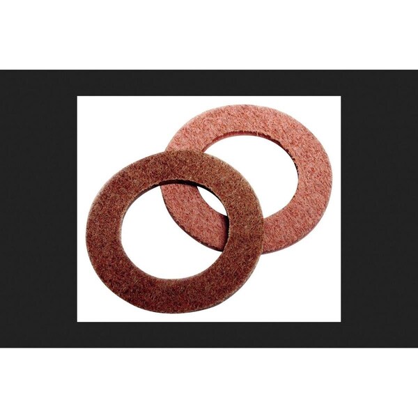 Dial Mfg 0.75 in. Leather Washers, Brown, 2PK 4515193 - main