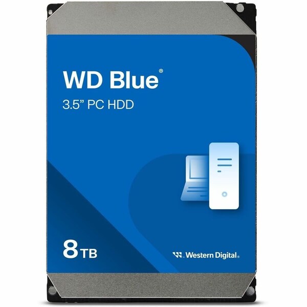 Western Digital WD Blue PC Desktop HDD 8TB WD80EAAZ - main