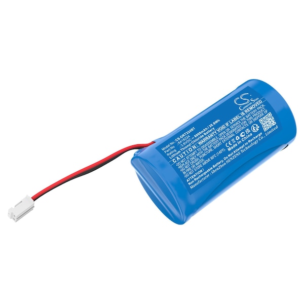 Ilc Delta Dore Replacement 3.6V 8AH Battery TYXALPLUS DMBV DUAL-LENS VIDEO MOTION DETECTOR - main