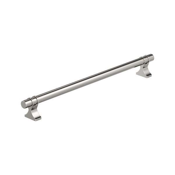 Amerock Davenport 10-1/16 inch 256mm Center-to-Center Polished Nickel Cabinet Pull BP36620PN - main
