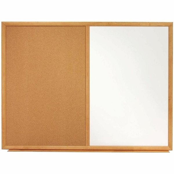 Quartet Bulletin/Whiteboard Combination 24"H x 36"W S553 - main