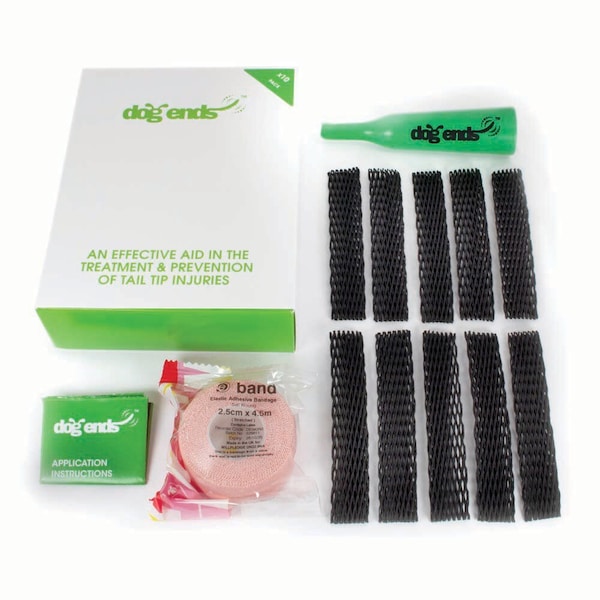 Jorgensen Laboratories Dog Ends Bulk Pack, 10 Dog Ends Mesh Dressings, 10PK J1445B - main