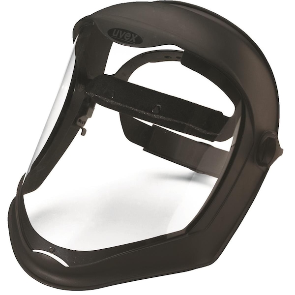 Honeywell Clear Polycarbonate, Anti-Fog/Hardcoat Visor, Black Matte Shell S8510 S8510 - main