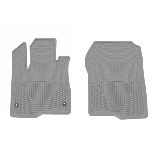 Weathertech Grey, Front All Weather Floor Mats W649GR - main