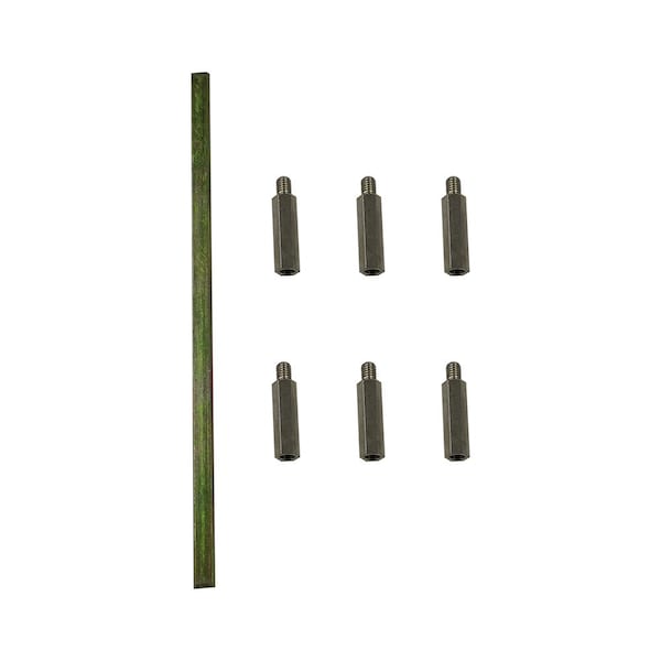 Lockey Usa Lockey Extension Kit for Use with C/M/2000/3000 Series on Doors and Gates up to 5in Thick EXT KIT 2000/3000 - main
