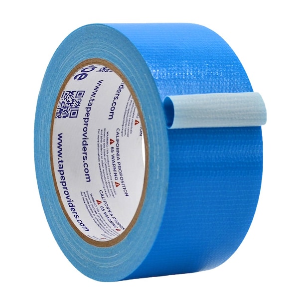 Wod Tape DTC10 Industrial Grade Duct Tape Teal Blue 2 in. x 60 ft., 24PK WOD DTC10-02000-24-60-TBL - main