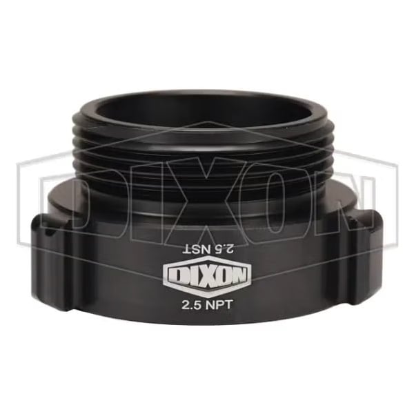 Dixon Style N37 Rocker Lug Hydrant Adapter, 2-1/2 in, FNPT x Male NST NH Connection, Aluminum, Hardcoat N37-25T25F - main