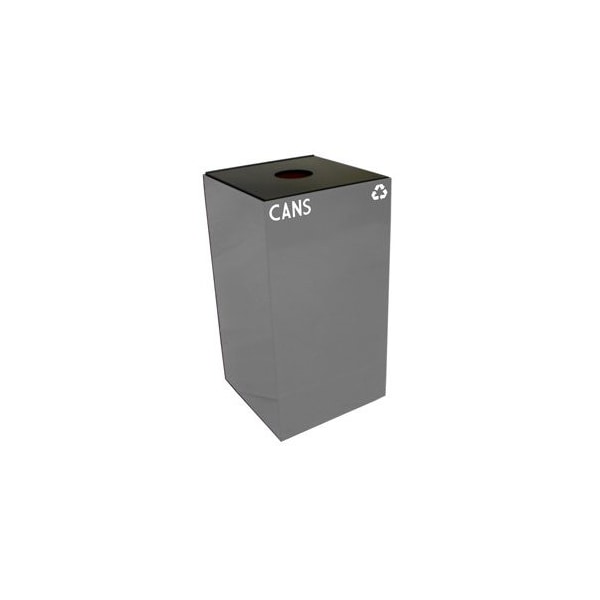 Witt Industries 28 gal Square Slate, Metal 28GC01-SL - main