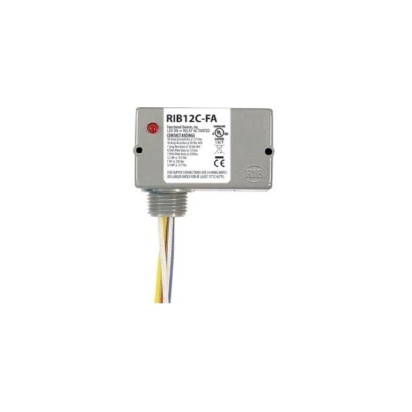 Functional Devices-Rib Enclosed Relay, 10A, SPDT RIB12C-FA - main