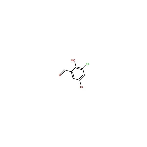 Ak Scientific 5-Bromo-3-chloro-2-hydroxybenzaldehyde (100mg), CAS 19652-33-6 2892AL-100mg - main