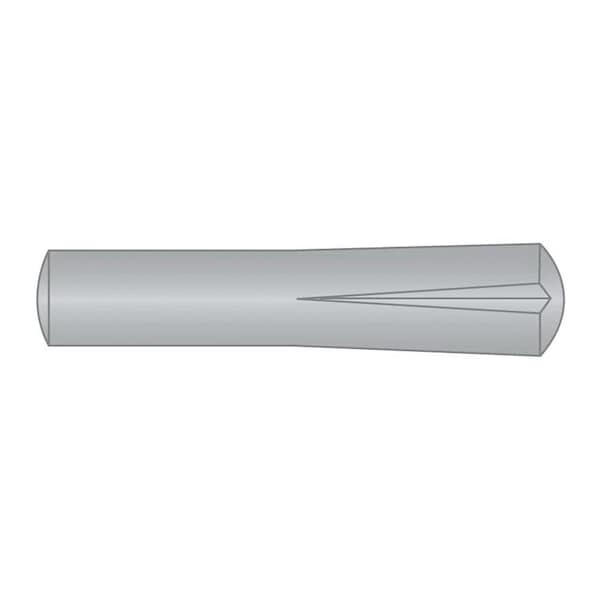 Huyett Type B Grooved Pin, 300 Stainless Steel, 0.125 in Dia x 0.625 in Length GPS-0125-0625-B - main
